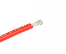 Single Core Silicone Rubber Wire 4 awg Copper Wire 12mm UL3512