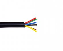 Heat Resistance FEP Coated Electrical Wire, PVC Insulation Wire 6 Core