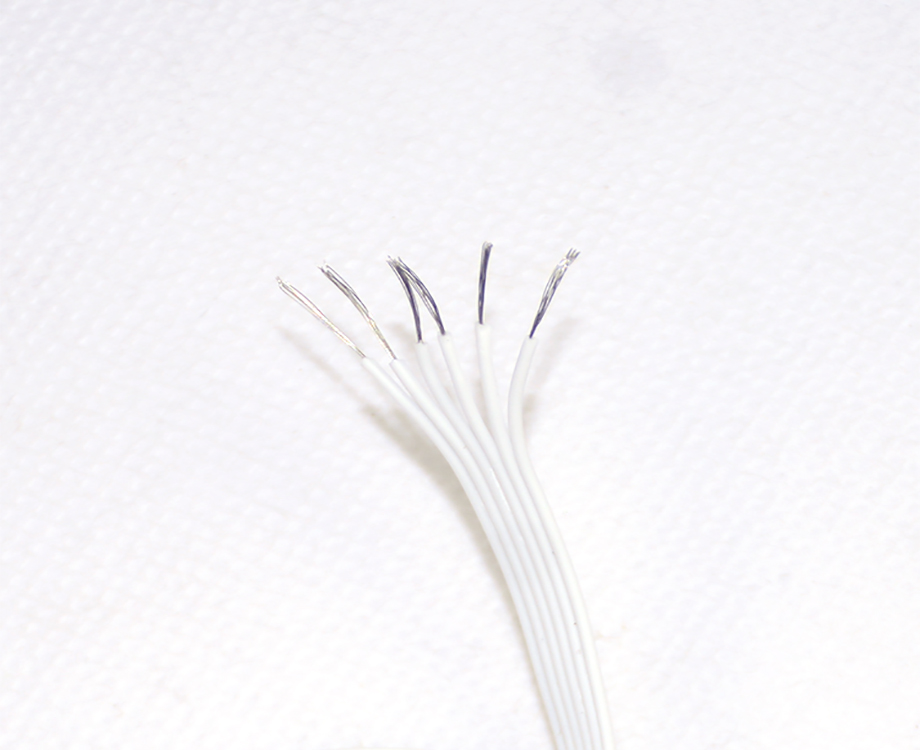 1-201125151Q2213 25 Guage 6 Pin Silicone Rubber Insulated Electrical Cable 1